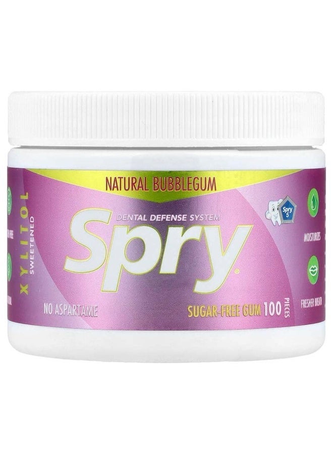 سبراي علكة خالية من السكر ، علكة طبيعية ، 100 قطعة - Image 1